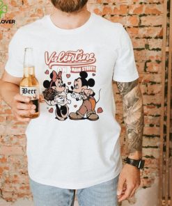 Disney Mouse Mickey and Minnie couple Valentine on main street hoodie, sweater, longsleeve, shirt v-neck, t-shirt