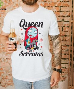 Disney Nightmare Before Christmas Queen Of Screams adult t shirt 1 Disney Nightmare Before Christmas Queen Of Screams adult t shirt