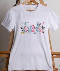 Disney Nurse Cartoon Characters Shirt