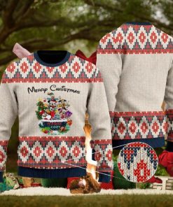 Disney Parks Christmas Weave Knitted 3D Sweater For Thanksgiving