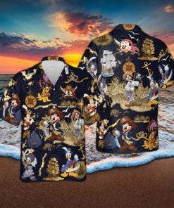 Disney Pirates of Caribbean Hawaiian Shirt