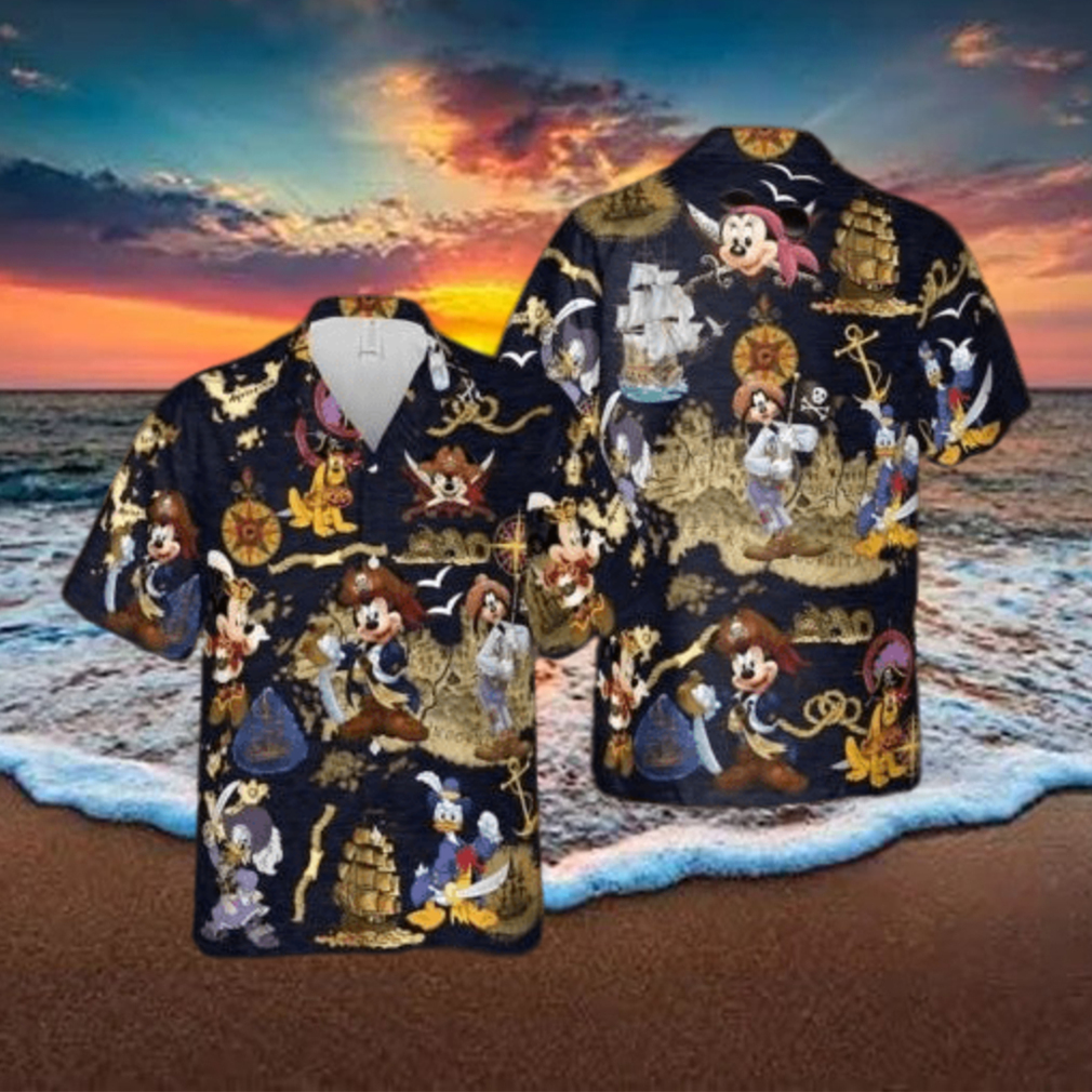 Disney Pirates of Caribbean Hawaiian Shirt Disney Pirates of Caribbean Hawaiian Shirt