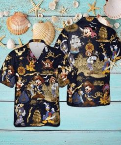 Disney Pirates of Caribbean Hawaiian Shirt
