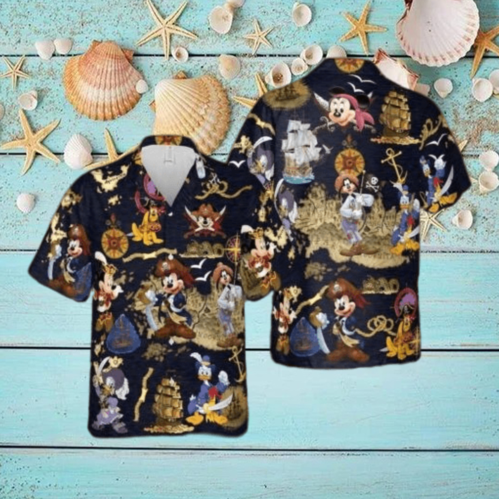 Disney Pirates of Caribbean Hawaiian Shirt Disney Pirates of Caribbean Hawaiian Shirt
