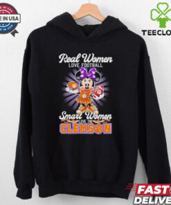 Disney Real women love football smart women love Clemson Tigers shirt