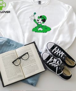 Disney Retro Mickey Mouse Four Leaf Clover shirt