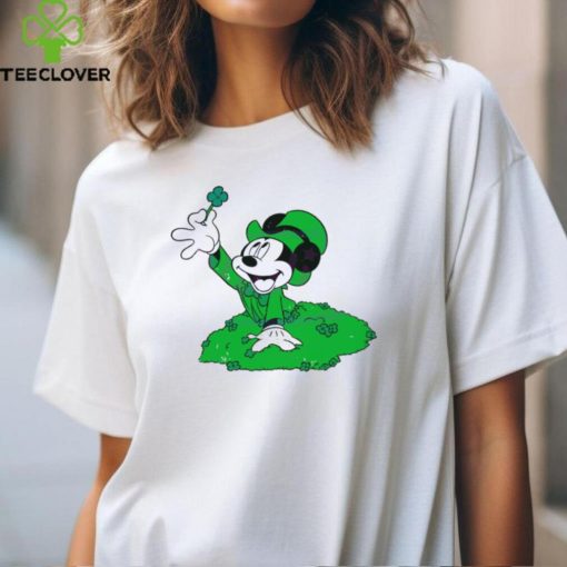 Disney Retro Mickey Mouse Four Leaf Clover hoodie, sweater, longsleeve, shirt v-neck, t-shirt