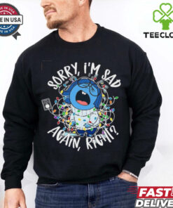 Disney Sadness Christmas Shirt, Inside Out Christmas Shirt