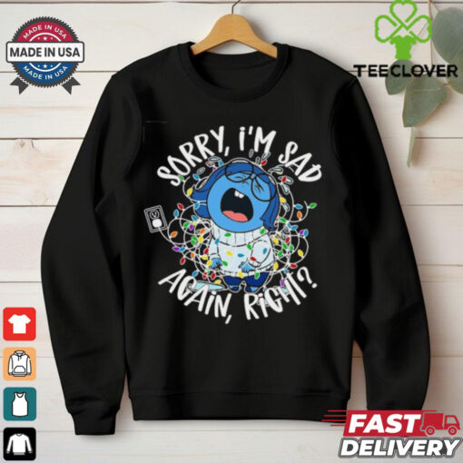 Disney Sadness Christmas Shirt, Inside Out Christmas Shirt