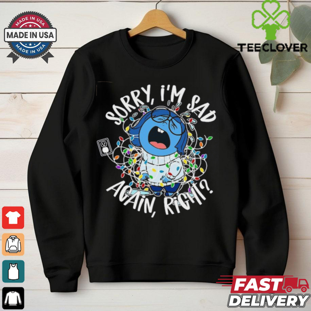 Disney Sadness Christmas Shirt, Inside Out Christmas Shirt Disney Sadness Christmas Shirt, Inside Out Christmas Shirt