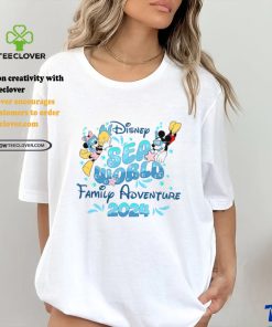 Disney Sea World Family Adventure 2024 shirt 2 Disney Sea World Family Adventure 2024 shirt