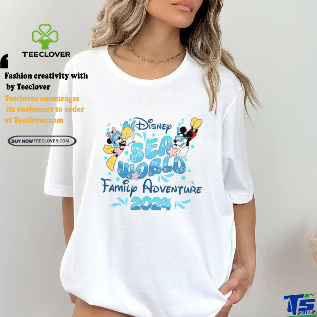 Disney Sea World Family Adventure 2024 shirt Disney Sea World Family Adventure 2024 shirt