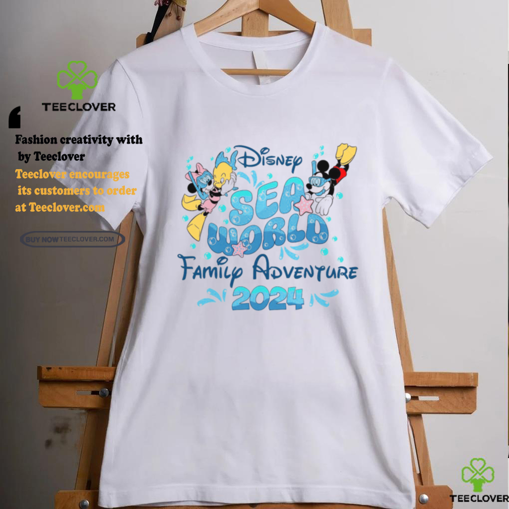 Disney Sea World Family Adventure 2024 shirt Disney Sea World Family Adventure 2024 shirt