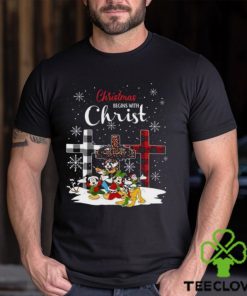 Disney Shirt Christmas Begins With Christ Sweatshirt I Love Jesus Holiday Mickey T Shirt Hoodie