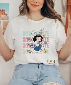 Disney Snow White Princess Easter Snow White Bunny shirt