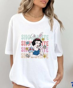 Disney Snow White Princess Easter Snow White Bunny shirt