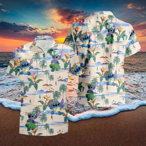 Disney Stitch Hawaiian Shirt Summer Gift For Friend