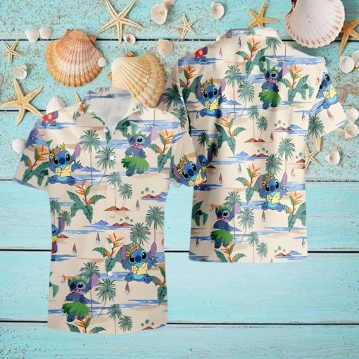 Disney Stitch Hawaiian Shirt Summer Gift For Friend