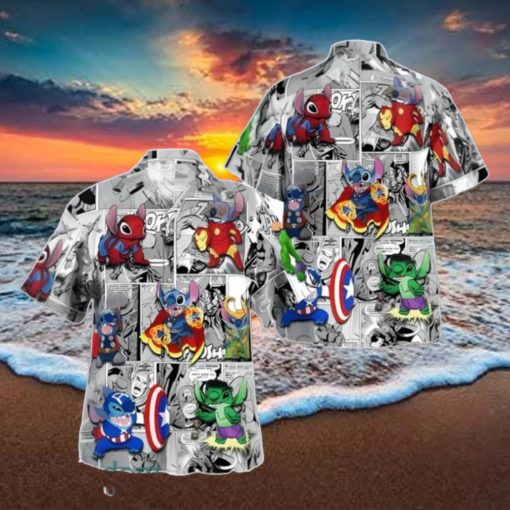Disney Stitch Hawaiian Shirt Unique Gift