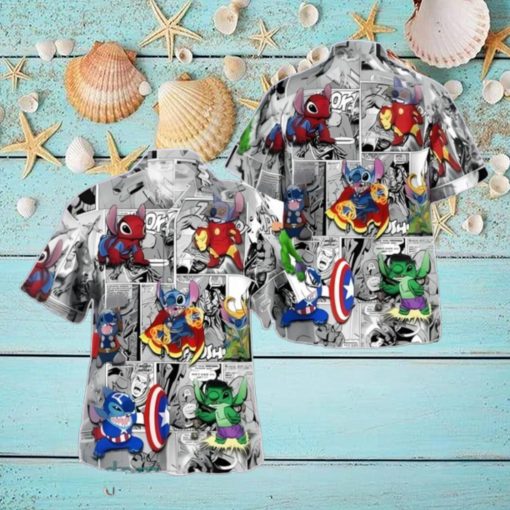 Disney Stitch Hawaiian Shirt Unique Gift