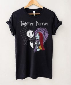 Disney The Nightmare Before Christmas Jack And Sally Together T Shirt