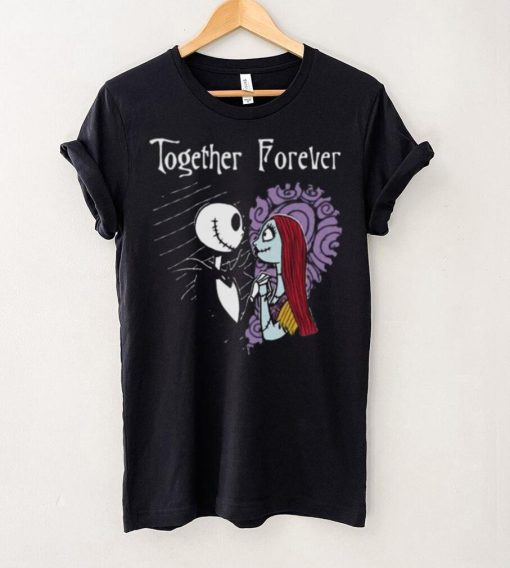 Disney The Nightmare Before Christmas Jack And Sally Together T Shirt