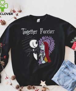 Disney The Nightmare Before Christmas Jack And Sally Together T Shirt