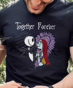 Disney The Nightmare Before Christmas Jack And Sally Together T Shirt