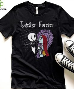 Disney The Nightmare Before Christmas Jack And Sally Together T Shirt