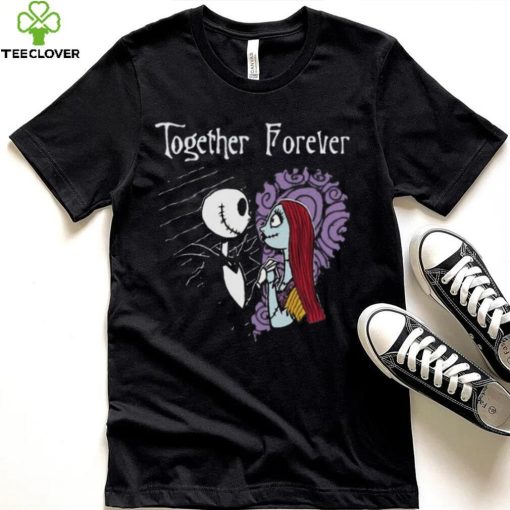 Disney The Nightmare Before Christmas Jack And Sally Together T Shirt