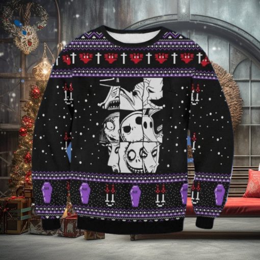 Disney Tim Burtons The Nightmare Before Christmas Sweater Best Gift For Men And Women