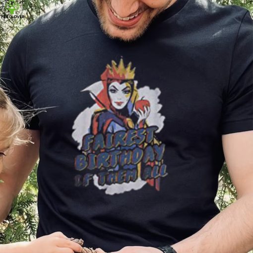 Disney Villains Birthday Queen Men’s Tops Short Sleeve Tee Shirt