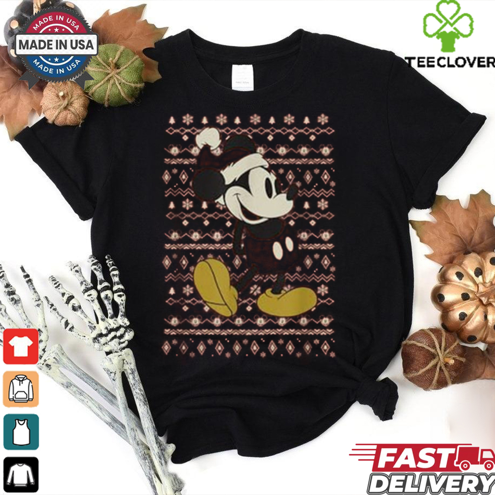 Disney Vintage Mickey Mouse Holiday T Shirt Disney Vintage Mickey Mouse Holiday T Shirt