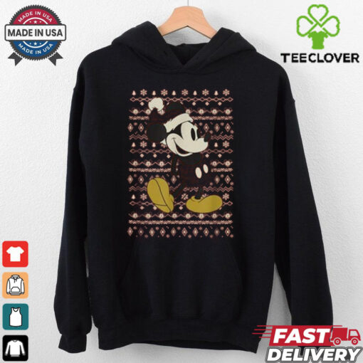 Disney Vintage Mickey Mouse Holiday T Shirt