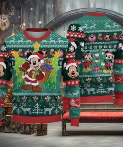 Disney World Christmas Christmas Gift For Holiday Mickey And Friends 3D Ugly Christmas Sweater