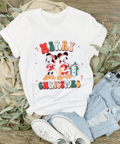 Disney merry Christmas Mickey and Minnie santa shirt