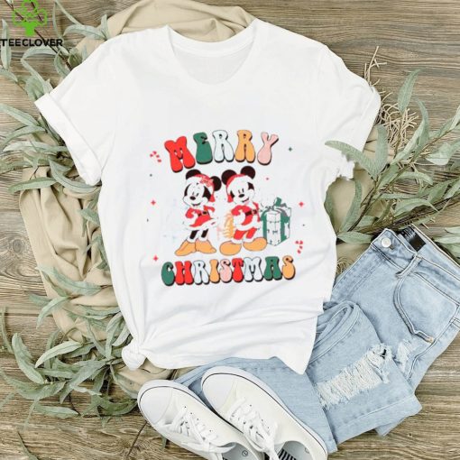 Disney merry Christmas Mickey and Minnie santa hoodie, sweater, longsleeve, shirt v-neck, t-shirt