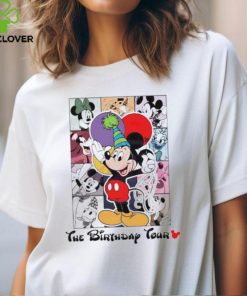 Disney mickey the birthday tour friends 2024 shirt