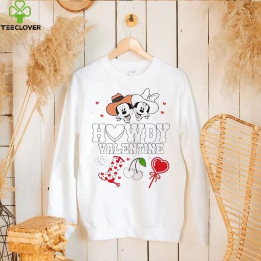 Disney western howdy Valentine hoodie, sweater, longsleeve, shirt v-neck, t-shirt