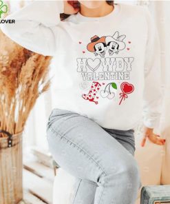 Disney western howdy Valentine hoodie, sweater, longsleeve, shirt v-neck, t-shirt