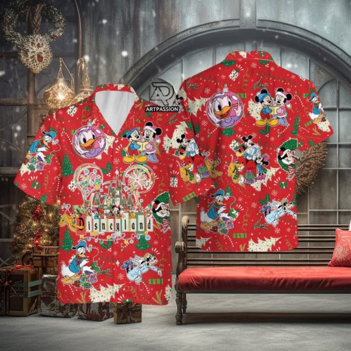 Disneyland Christmas Hawaiian Shirt