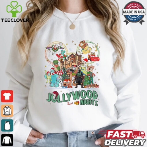 Disneyland Hollywood Studios Jollywood Nights Christmas Shirt