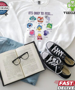 Disneyland Inside Out It_s Okay To Feel All The Feels Shirt
