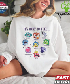 Disneyland Inside Out It_s Okay To Feel All The Feels Shirt