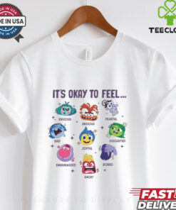 Disneyland Inside Out It_s Okay To Feel All The Feels Shirt