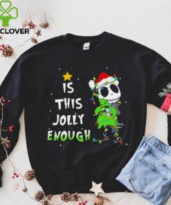 Disneyland Jack Skellington Oogie Boogie Is This Jolly Enough The Nightmare Before Christmas Shirt