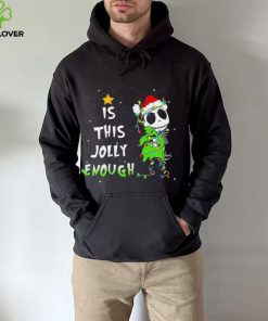 Disneyland Jack Skellington Oogie Boogie Is This Jolly Enough The Nightmare Before Christmas Shirt