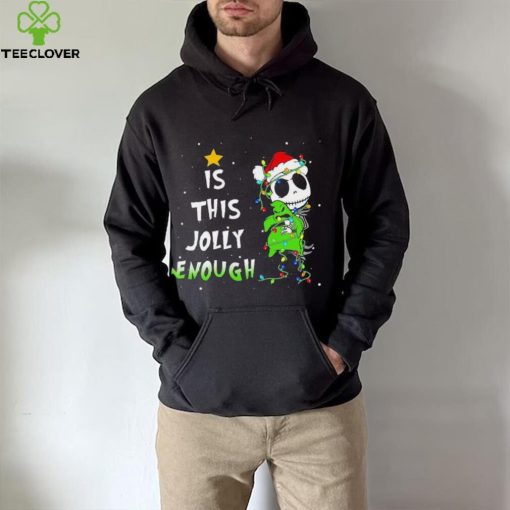 Disneyland Jack Skellington Oogie Boogie Is This Jolly Enough The Nightmare Before Christmas Shirt