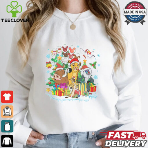 Disneyland Lion King Christmas Shirt
