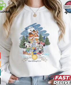 Disneyland Merriest Place In The World Christmas Shirt